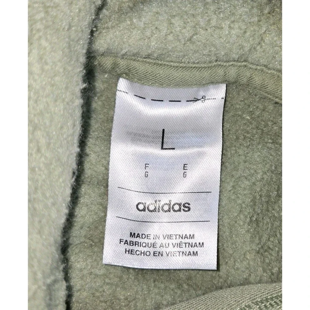 Boys Adidas Sweat Suit Large Green Pullover Hoodie Jogger Pants 2 Piece Set